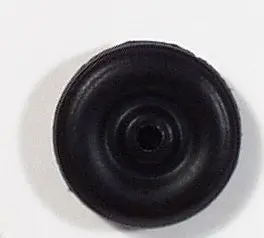 1-1/8"  Black Wheel  For Vintage Toys And Trucks. 1