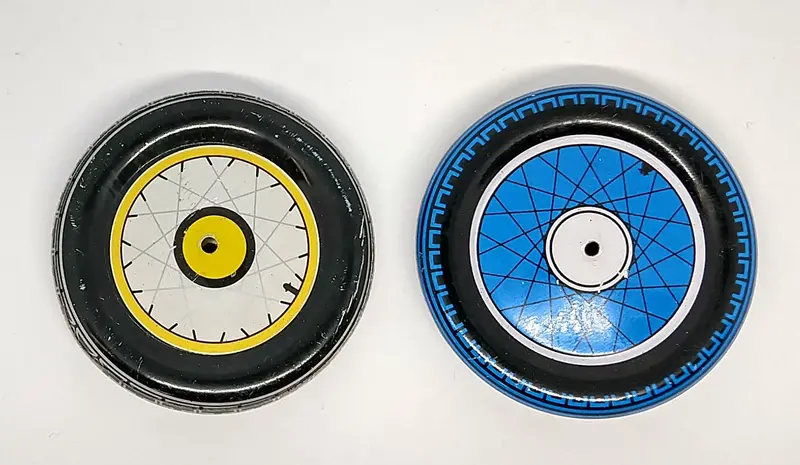 1-1/8" Replacement Balloon Tires (Two) 1