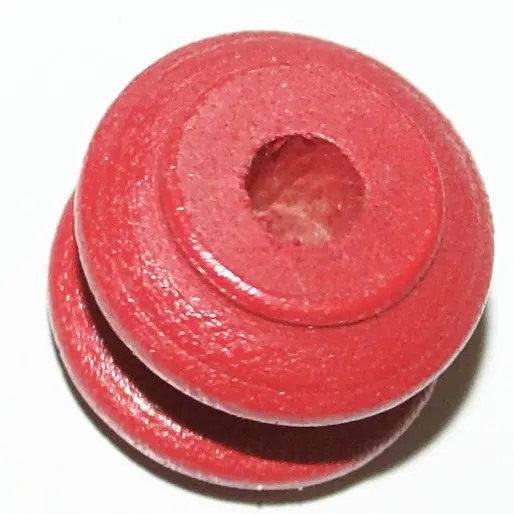 1/2" X 7/16"  Hub Red Vintage Toy Cars And Trucks 1