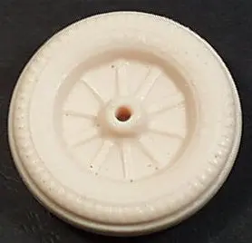 1-3/4" Toy Wheel Wyandotte Solid Rubber Spoked Wheel. 1