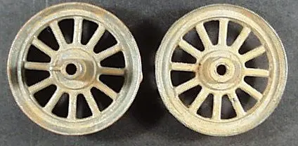1-3/8" Cast Wheel  Two Piece.  Schuco Etc 1