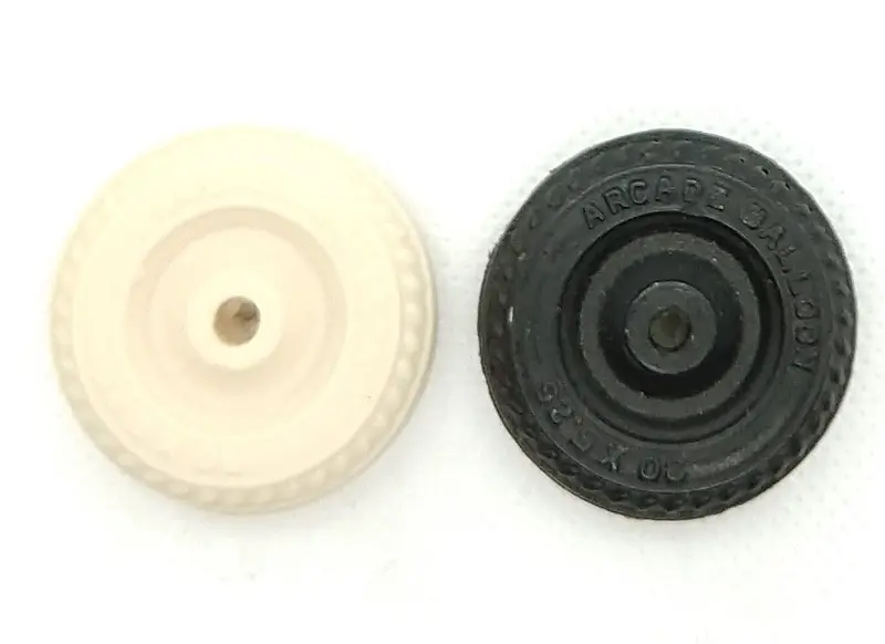 1-5/16" Arcade Balloon Solid Rubber Wheel 1