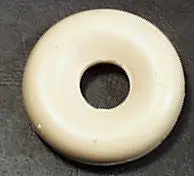 1-5/16" Vintage Toy Tire.  Cream 1