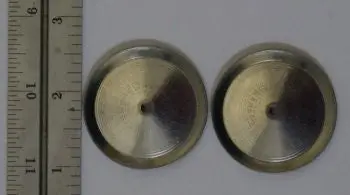 1-5/8" Vintage Tin Toy Car Wheel Bing Sedan 1