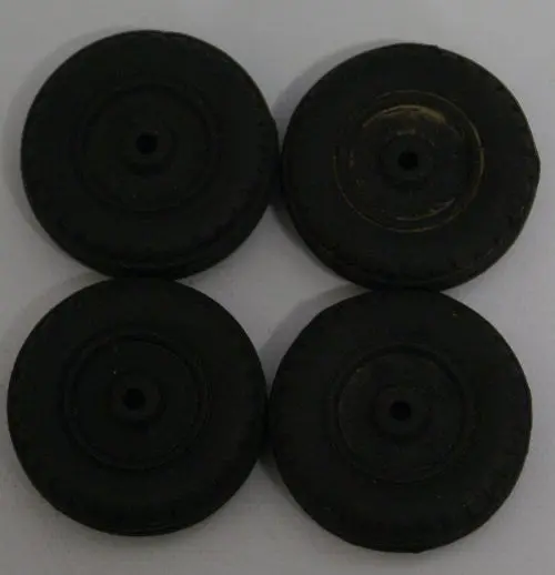 1-5/8" X 1/2" Wheel Bakelite Original Old Stock. 2
