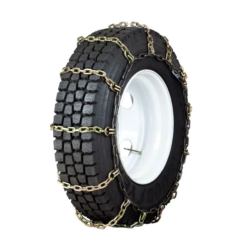 11-22.5 Quality Chain Truck Heavy Duty Square Link Alloy (Non-Cam) - 1 Pair 1