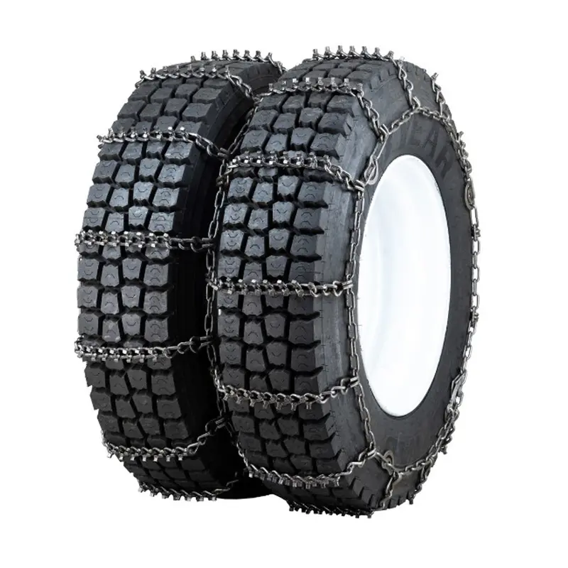 11-24.5 Trygg Super 2000 Studded Truck Dual Triple Cam Style - 1 Pair 1