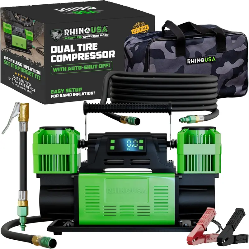 12V Dual-Tire Air Compressor 1