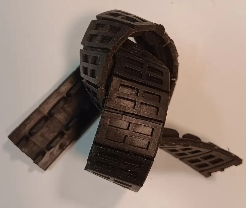 13" X 3/4" Single Length Of Toy Track. Make Your Own. 1