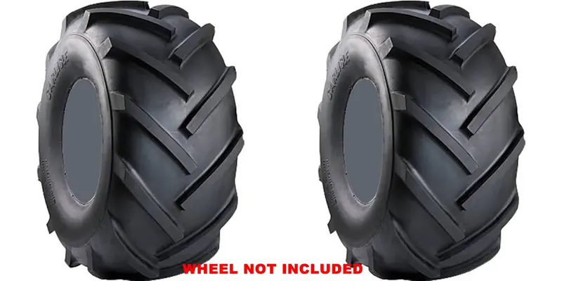 13X5.00-6 Carlisle Super Lug Lawn & Garden Mower Tractor Tubeless Tires  (Set Of2) 1