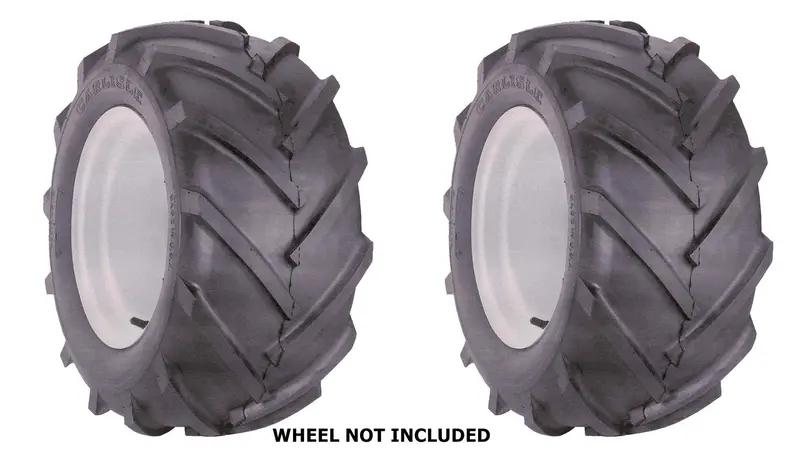 13X5.00-6  Major Brand R1 Lug 4 Ply Rated Lawn & Garden Tires Tubeless  (Set Of 2) 1