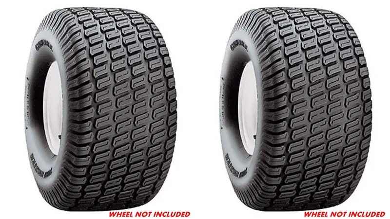 13X6.50-6 Carlisle Turf Master 4 Ply Rated Tubeless Turf Tire Garden Tractor Lawn Mower (Set Of 2) 1