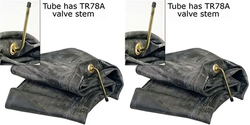 14.00R20 14.00-20 Major Brand Heavy Duty Tire Inner Tube With Tr78 Bent Metal Valve Stem Radial/Bias (Set Of 2) 1