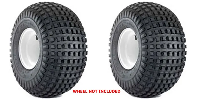 145/70-6  Carlisle Knobby Tubeless  Atv Tires (Set Of 2) 1