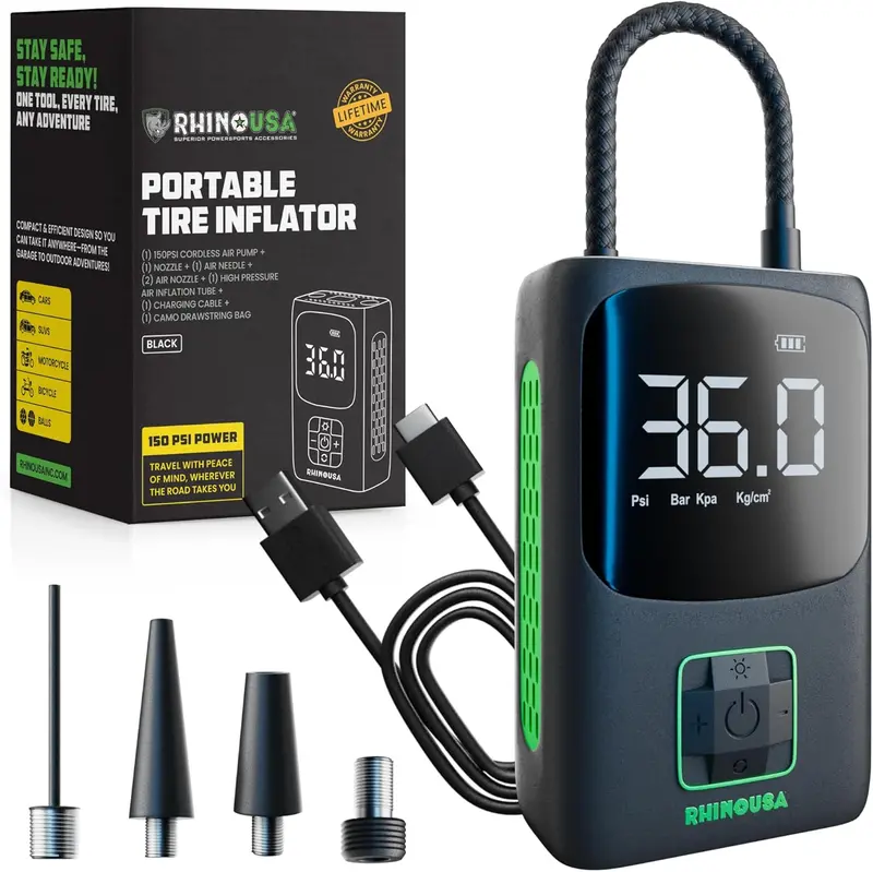 150 Psi Portable Tire Inflator 1
