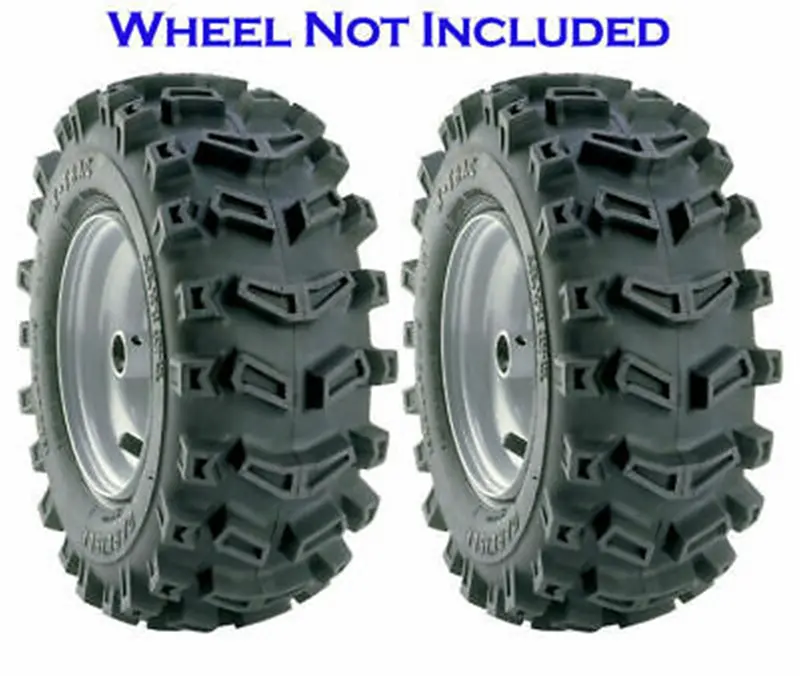15X5.00-6 Carlisle Xtrac X Trac Snow Blower Thrower Bias Tubeless Tires (Set Of 2) 1