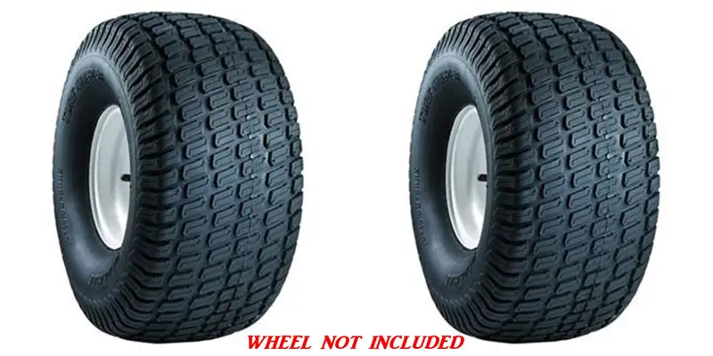15X6.00-6 Carlisle Turf Master 4 Ply Rated  Tubeless Turf Tire Garden Tractor Lawn Mower ( Set Of 2) 1