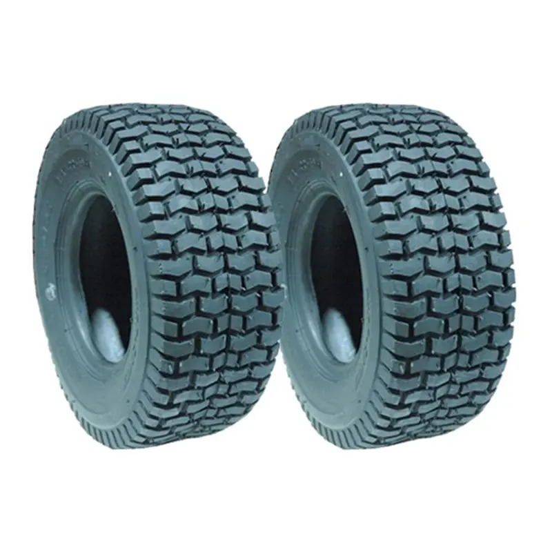 15X6.00-6 Carlisle Turf Saver 2 Ply Rated Tubeless Turf Tire Garden Tractor Lawn Mower ( Set Of 2) 1