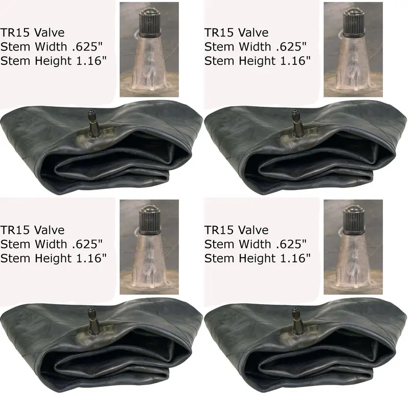 16"  Gr/Kr-16 Air Loc Multi Size Tire Inner Tube For Radial Passenger Tr15 Rubber Valve Stem (Set Of 4) 1