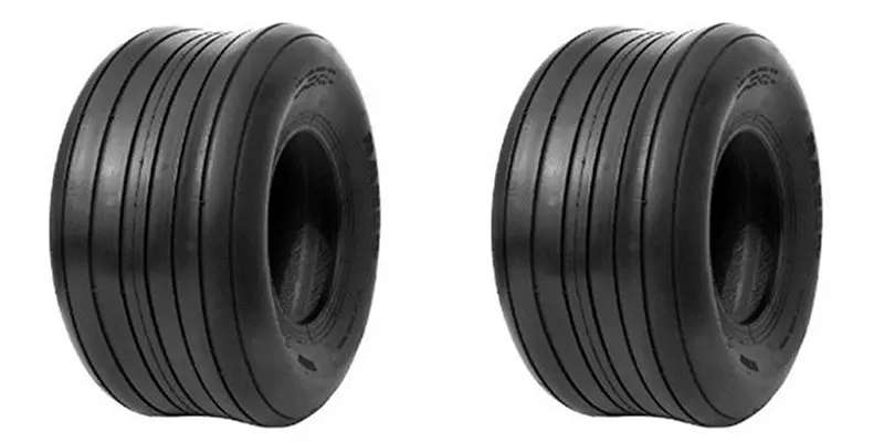 16X6.50-8 Air Loc 10 Ply Rated Heavy Duty Tubeless Lawn Mower Tractor Rib Tires (Set Of 2) 1