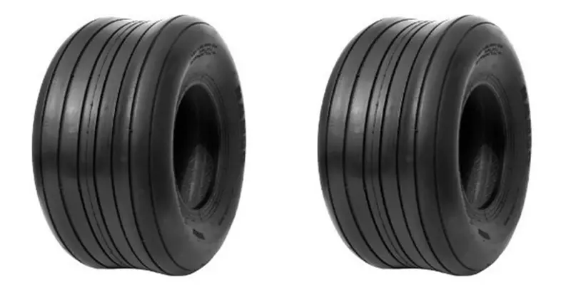 16X6.50-8 Air Loc  4 Ply Rated Tubeless Lawn Mower Tractor Rib Tires (Set Of 2) 1