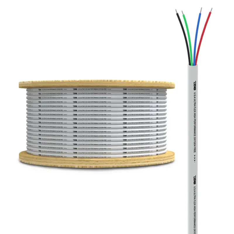 18-Ga Marine Tinned 100% Copper Ofc Led Rgb Wires -Sold By The Foot 1