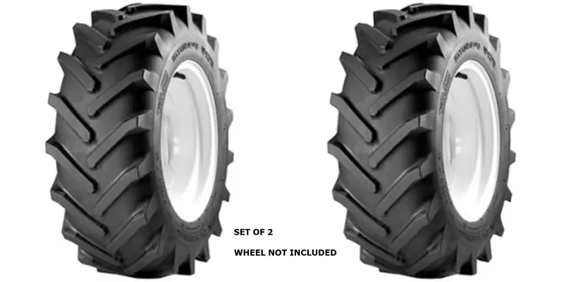 18X8.50-10  Carlisle Tru Power 4 Ply Rated Tubeless  Lug Tires  (Set Of 2) 1