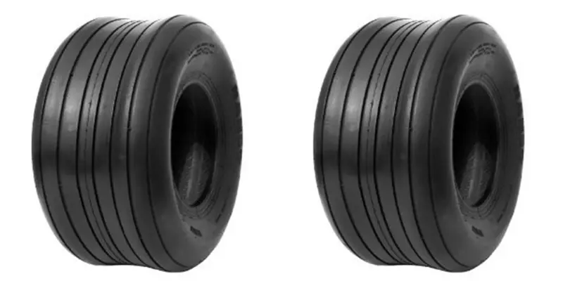 18X8.50-8 Air Loc  4 Ply Rated Tubeless Lawn Mower Tractor Rib Tires (Set Of 2) 1