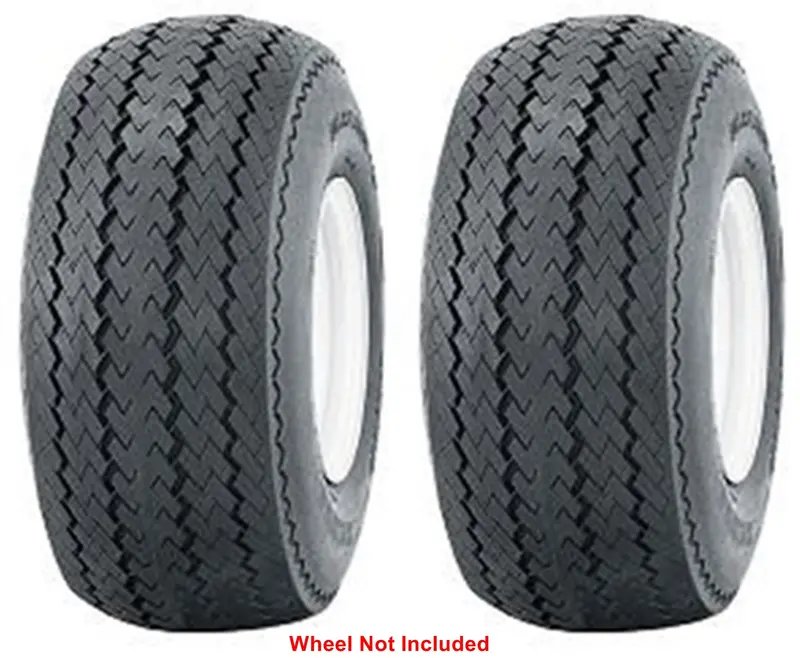 18X8.50-8  Air Loc P305 Heavy Duty  6  Ply Rated Sawtooth Tubeless Rib Tires (Set Of 2) 1