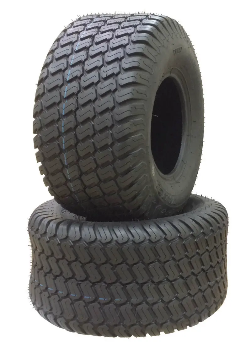 18X9.50-8 Air Loc 6 Ply Rated Tubeless Lawn Mower Tractor Turf Tires (Set Of 2) 1