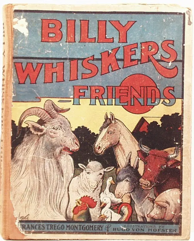 1906 Billy Whiskers & Friends Hardcover Book 1