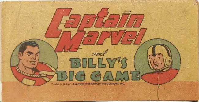 1948 Captain Marvel Strip Comic Complete 1
