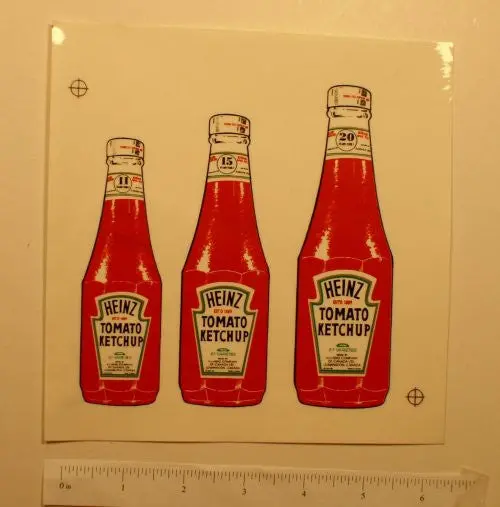 1950'S Minnitoy Heinz Ketchup Large Decal 1