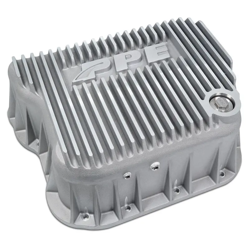 1990-2009 Cummins 5.9L/6.7L Ppe Heavy Duty Deep Aluminum Transmission Pan (228051020) 1
