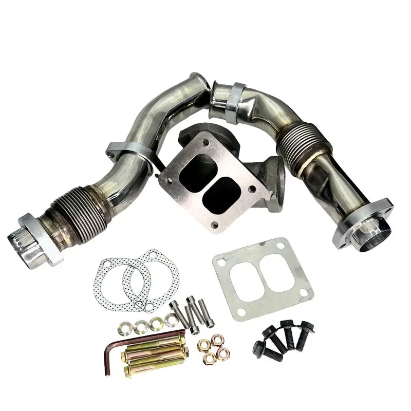1994-1998 Powerstroke 7.3L Odawgs Obs Bellowed Up Pipes (301087) 1