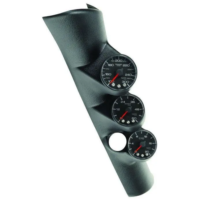 1998-2002 Cummins 5.9L W/ Prem. Audio Spek-Pro Triple Gauge Kit (P73001) 1