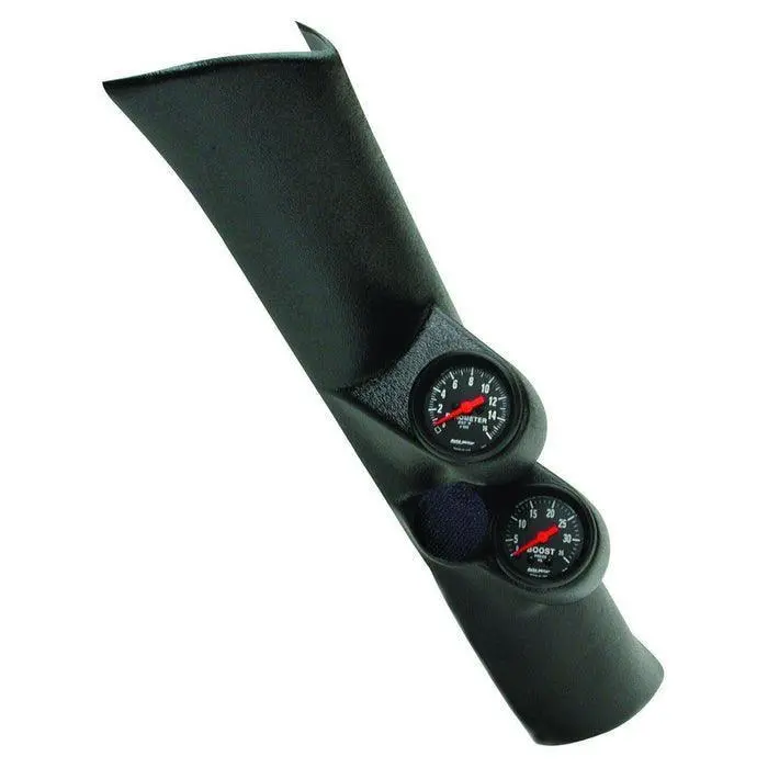 1998-2002 Cummins 5.9L W/ Prem. Audio Z-Series Twin Gauge Kit (7091) 1