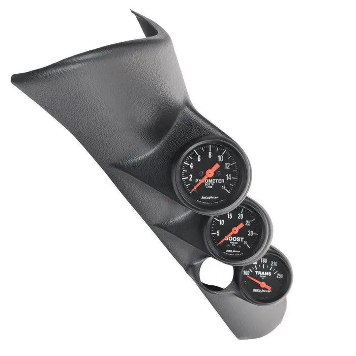 1998-2002 Cummins 5.9L Z-Series Pillar Triple Gauge Kit (7092) 1