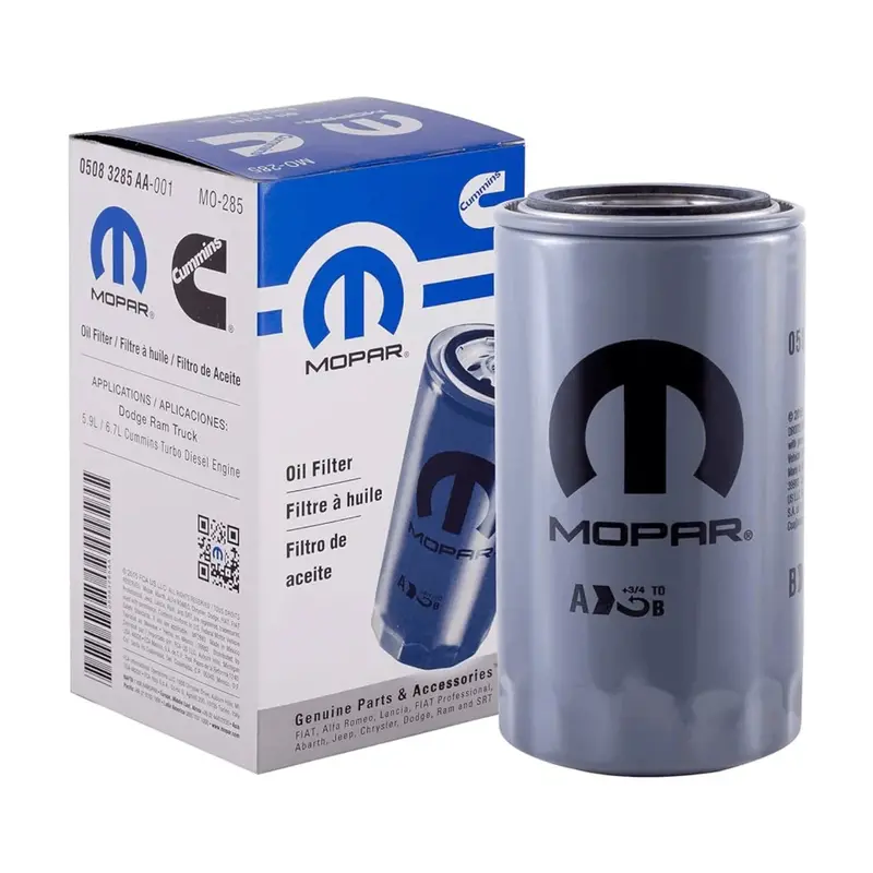 1998-2024 Cummins Mopar Oil Filter (05083285Aa / Mo-285) 1