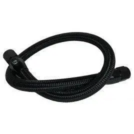 1998.5-2018 Cummins 5.9L/6.7L 34.5 Inch Common Rail/Vp44 Coolant Bypass Hose Black Nylon Braided (Fpe-Clntbyps-Hs-Crvp-Blk) 1