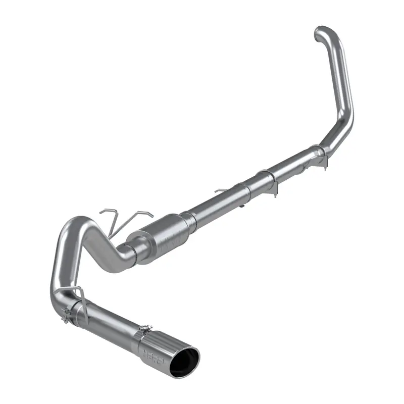 1999-2003 Powerstroke 7.3L Aluminized 4" Turbo Back Exhaust (S6200al) 1