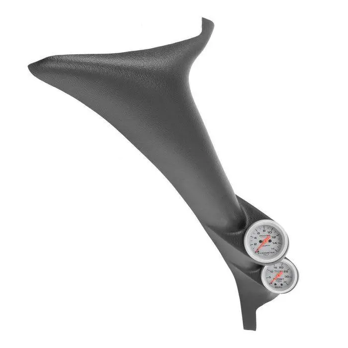 1999-2007 Powerstroke 7.3L/6.0L Ultra-Lite Pillar Twin Gauge Kit (7074) 1