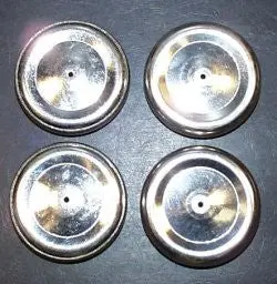 2-1/8" Tinplate Tin Wheels 2-1/8" 1
