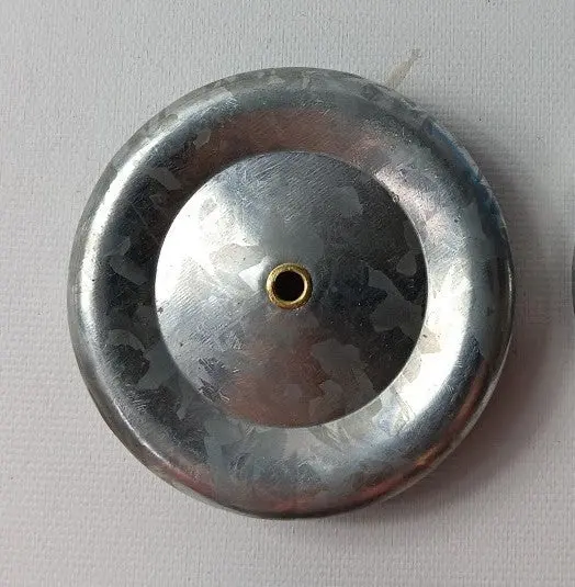 2-5/8" X 1/2" Tin Two Piece Wheel. 1
