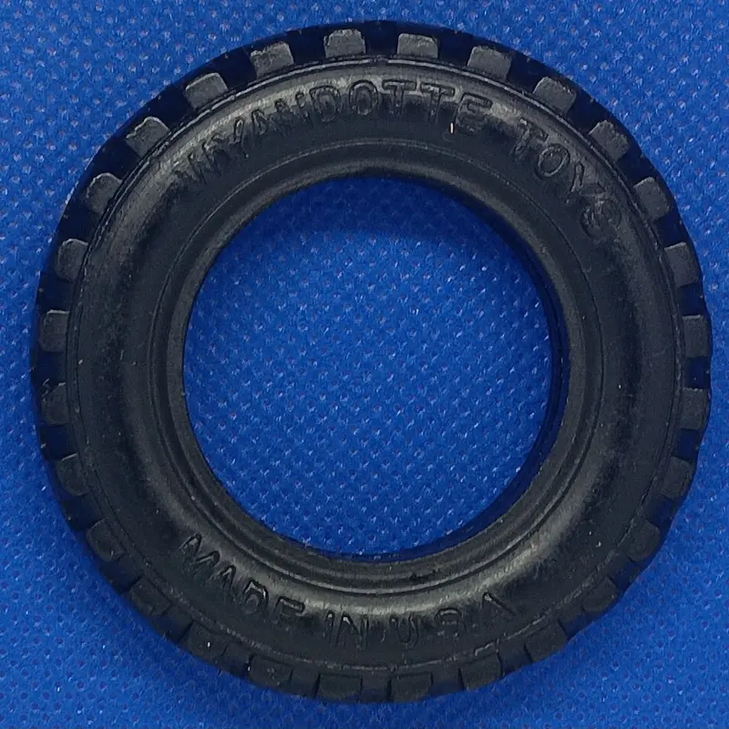 2.5" Wyandotte Truck Tire : Marked Wyandotte Toys Made In U.S.A.' 1