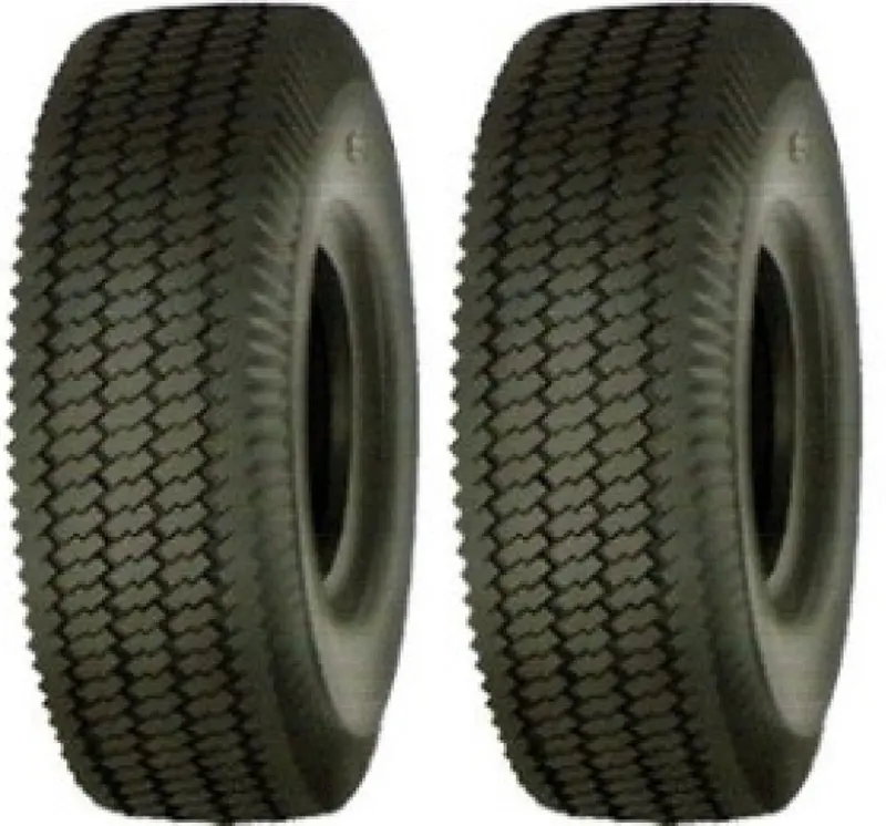 2.80/2.50-4 Air Loc Brand 4 Ply Rated Tubeless Sawtooth Rib Tires (Set Of 2) 1