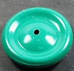 2 Piece Green Tin Wheel : German 1