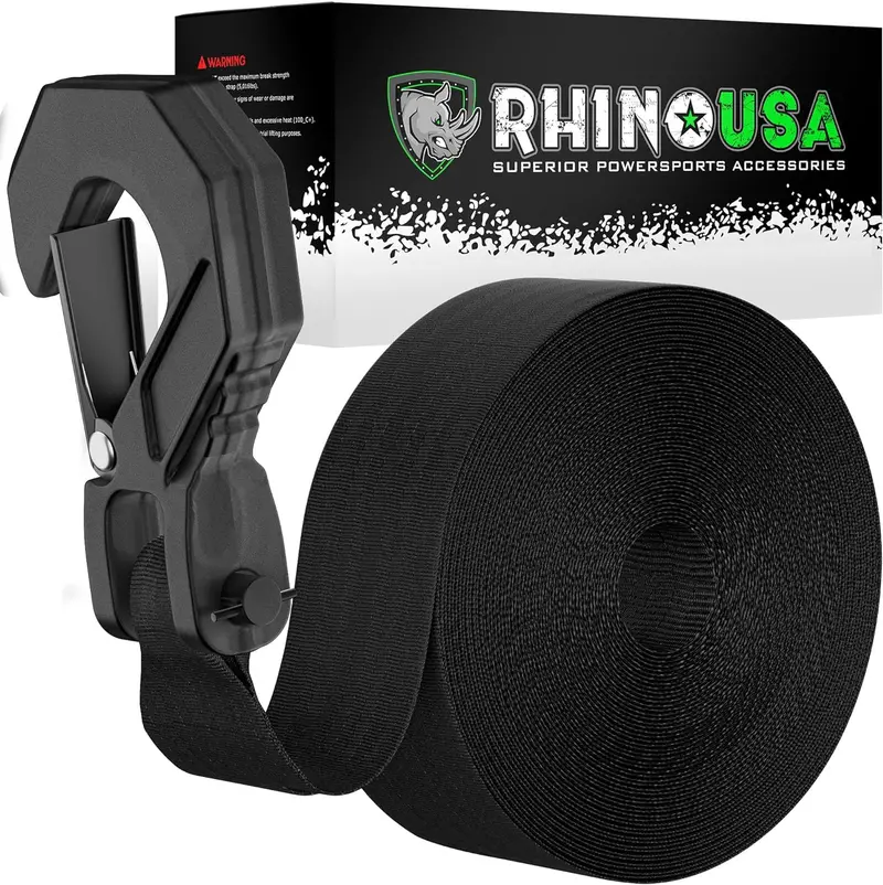 2" X 20' Boat Winch Strap W/ Hook 1