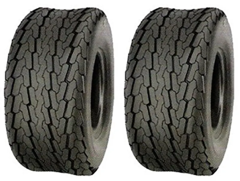 20.5X8.0-10, 20.5X8.00-10 Major Brand Hiway Speed Heavy Duty Load Range F 12 Ply Rated Tubeless Trailer Service Tires  (Set Of 2) 1