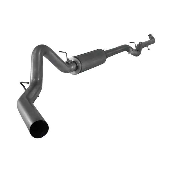 2001-2007 Duramax 4" Downpipe Back Exhaust W/ Muffler (431107 / 432107) 1